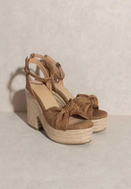 Espadrille Wedge Sandal