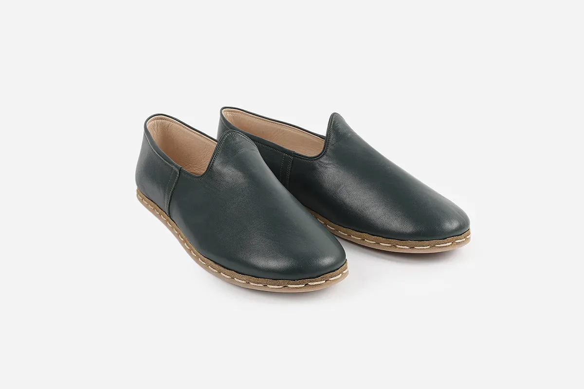 Evergreen Handmade Leather Loafers (Men's)