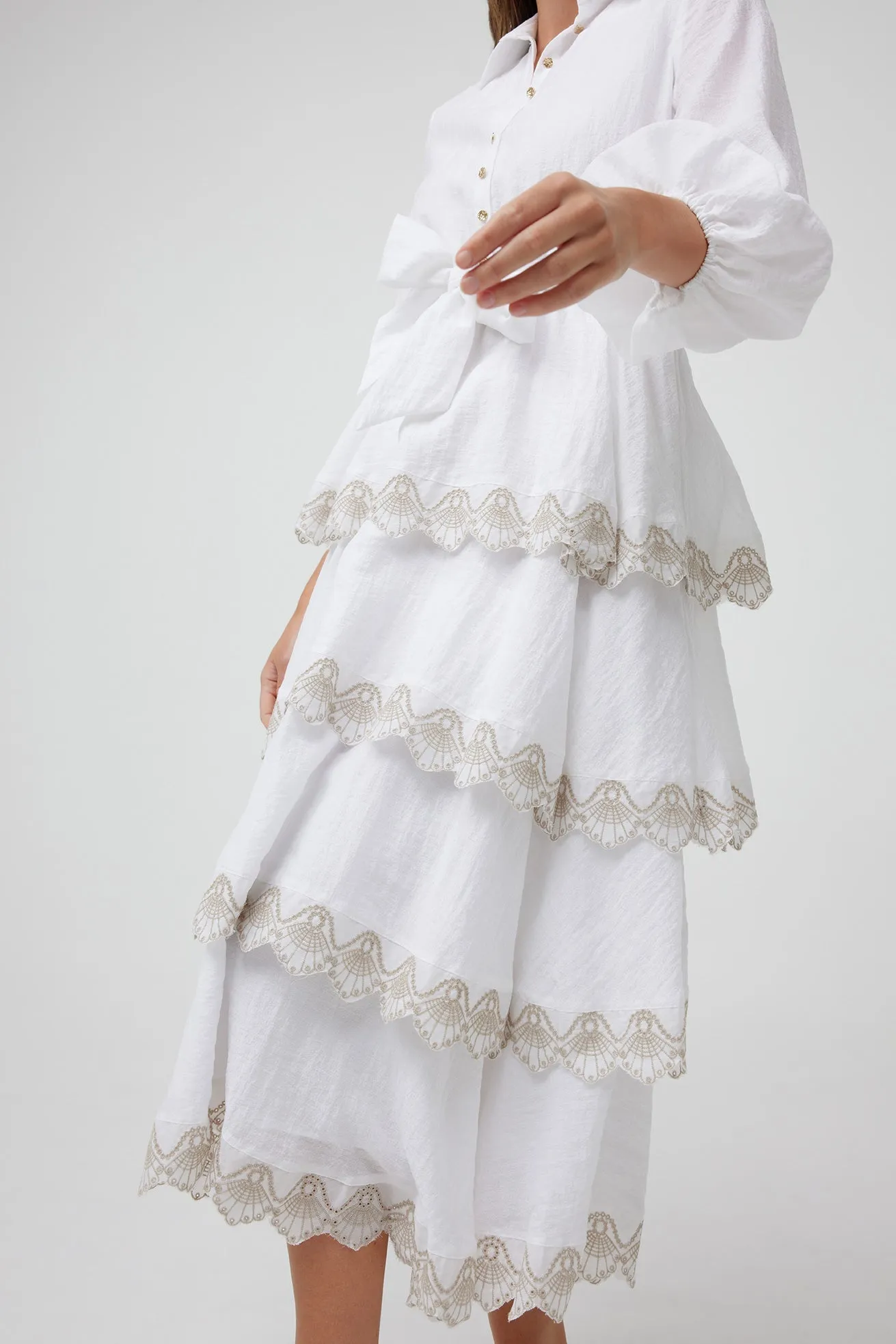 Evermore Long Sleeve Midi Dress