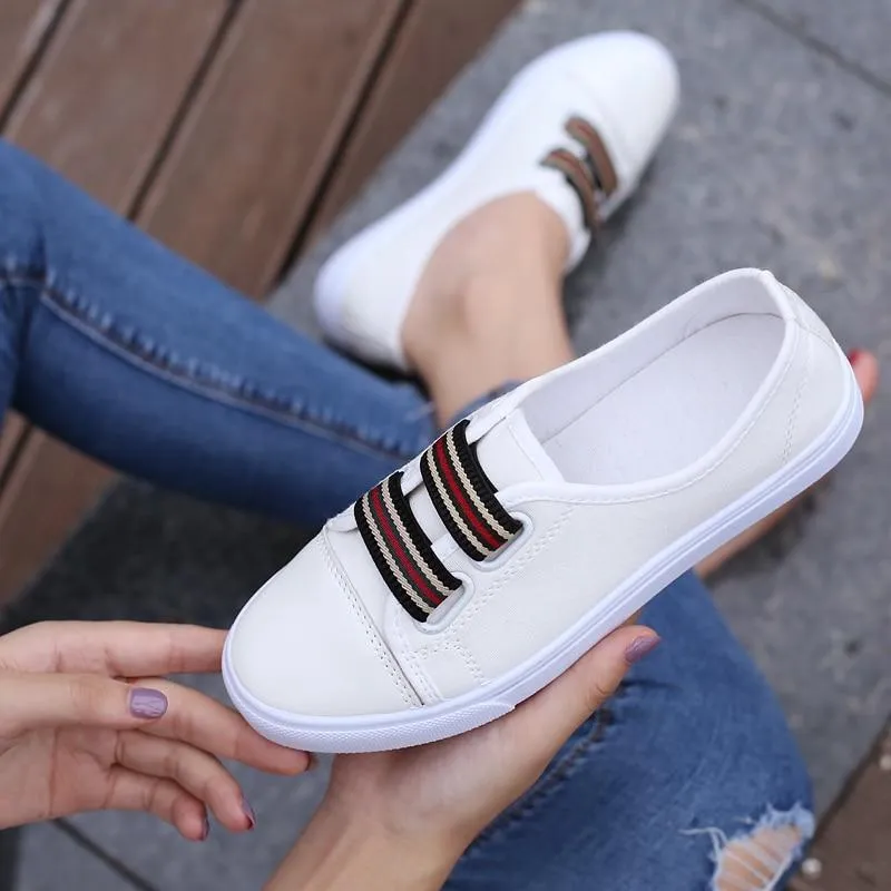 Fashion Breathable Women Canvas Shoes Lace-up Casual Ladies Shoes