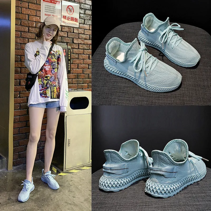 Fashion Candy Color Women Sneakers Tenis Feminino Casual Shoes