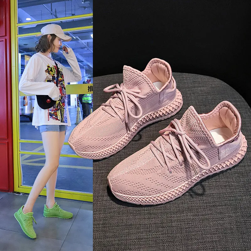 Fashion Candy Color Women Sneakers Tenis Feminino Casual Shoes