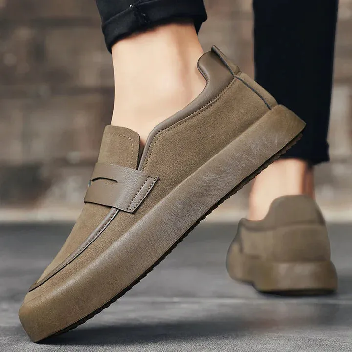 Fashionable suede loafers for men - stylish and comfortable