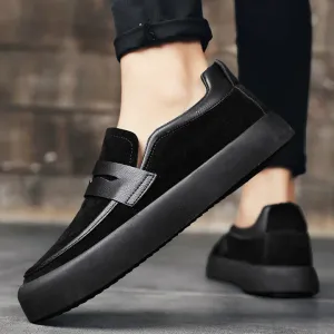 Fashionable suede loafers for men - stylish and comfortable