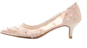 Flowers Wedding Shoes Fairy Elegant Female