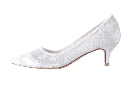 Flowers Wedding Shoes Fairy Elegant Female