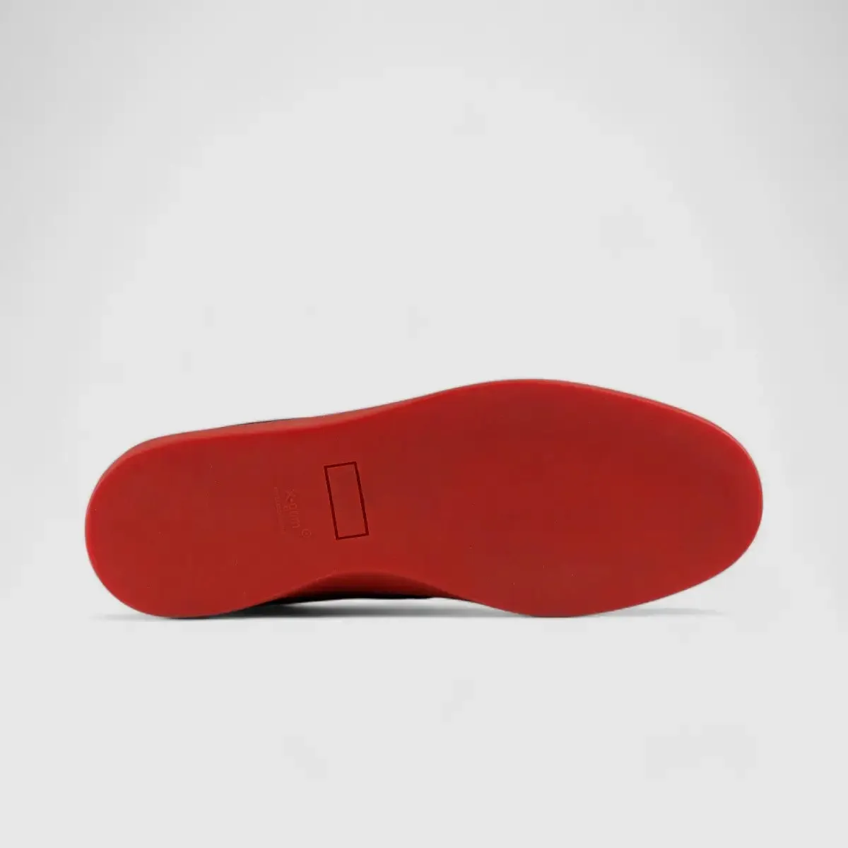 Formales Lace Up Leather Sneaker Red 4346