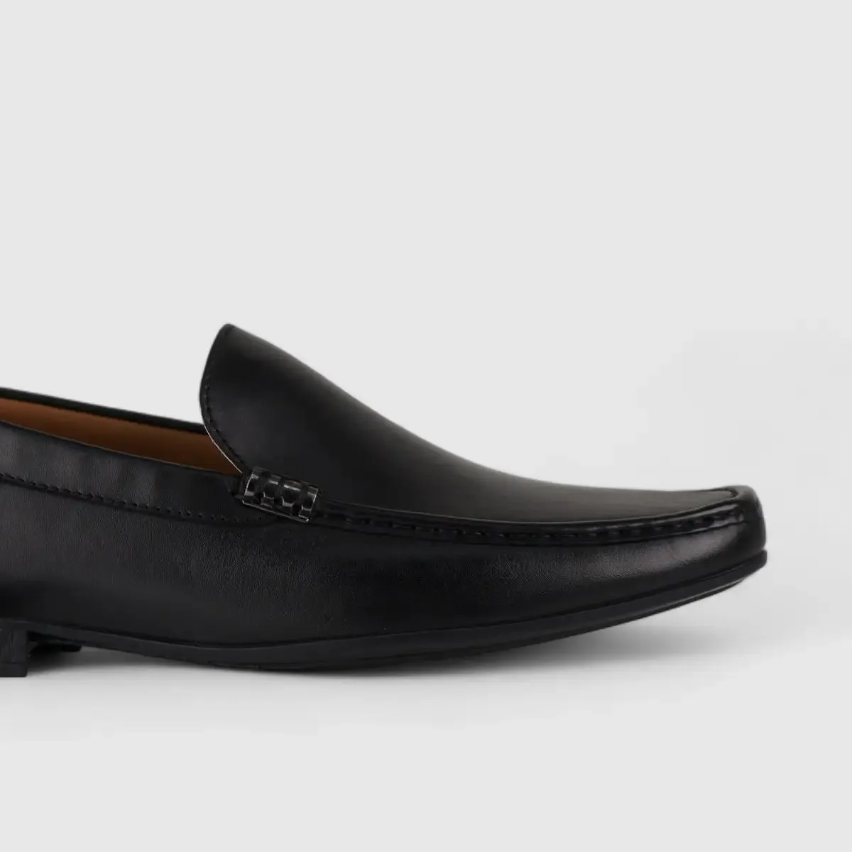 Formales Leather Loafers Black YY10-1-551
