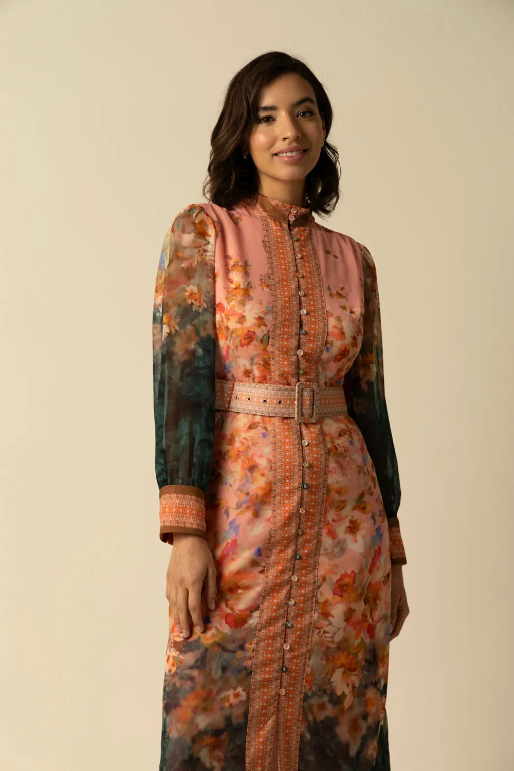 Freya Coral Dress