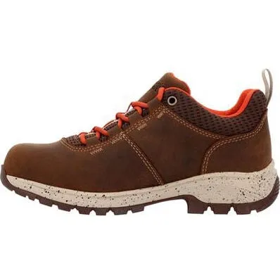 Georgia Women's Eagle Trail 3" Soft Toe Waterproof Work Boot -Brown- GB00602