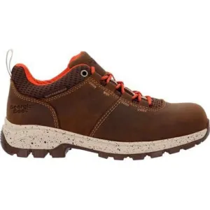 Georgia Women's Eagle Trail 3" Soft Toe Waterproof Work Boot -Brown- GB00602
