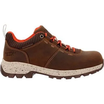 Georgia Women's Eagle Trail 3" Soft Toe Waterproof Work Boot -Brown- GB00602