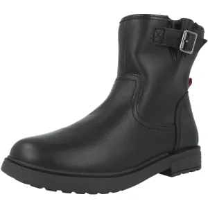 Geox Eclair Black Girls' Ankle Boots