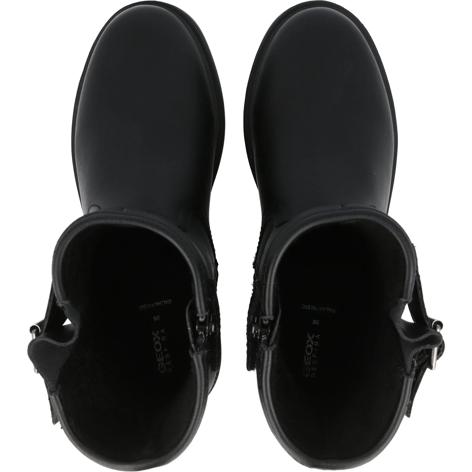 Geox Eclair Black Girls' Ankle Boots