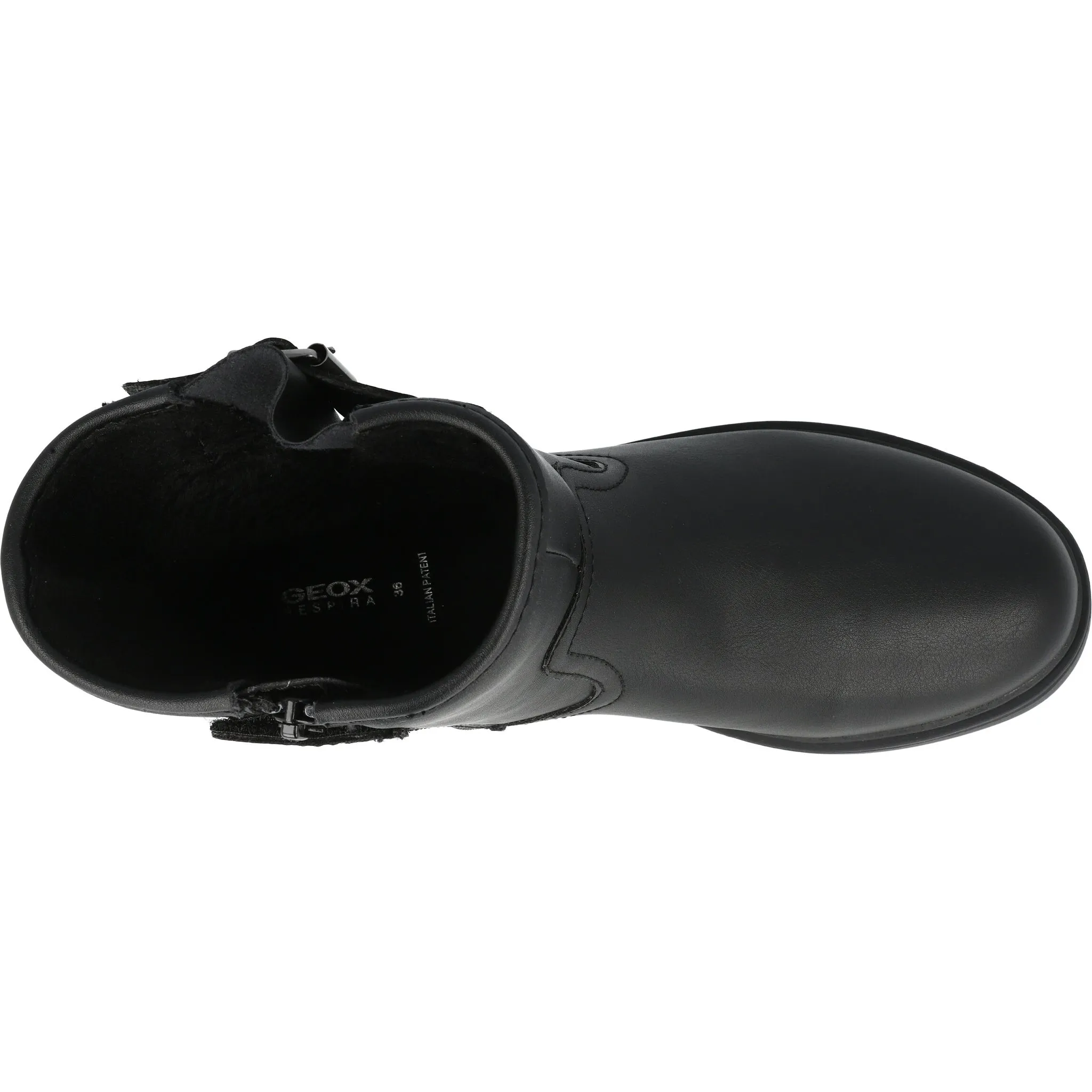 Geox Eclair Black Girls' Ankle Boots