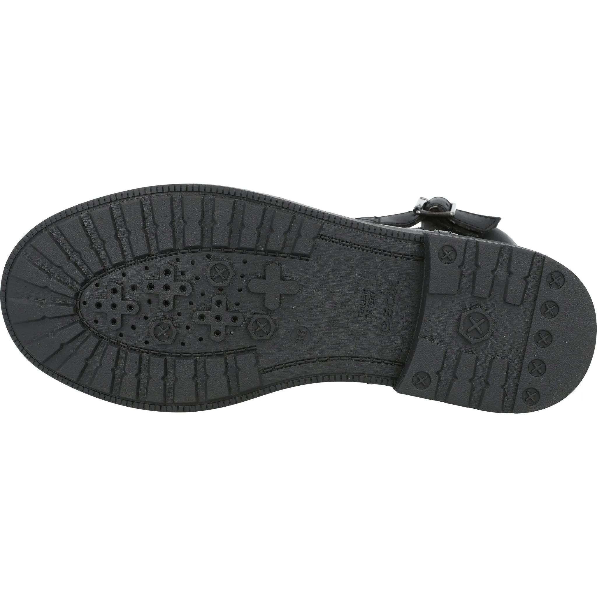 Geox Eclair Black Girls' Ankle Boots