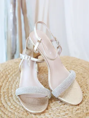 Gilded Glamour Heels