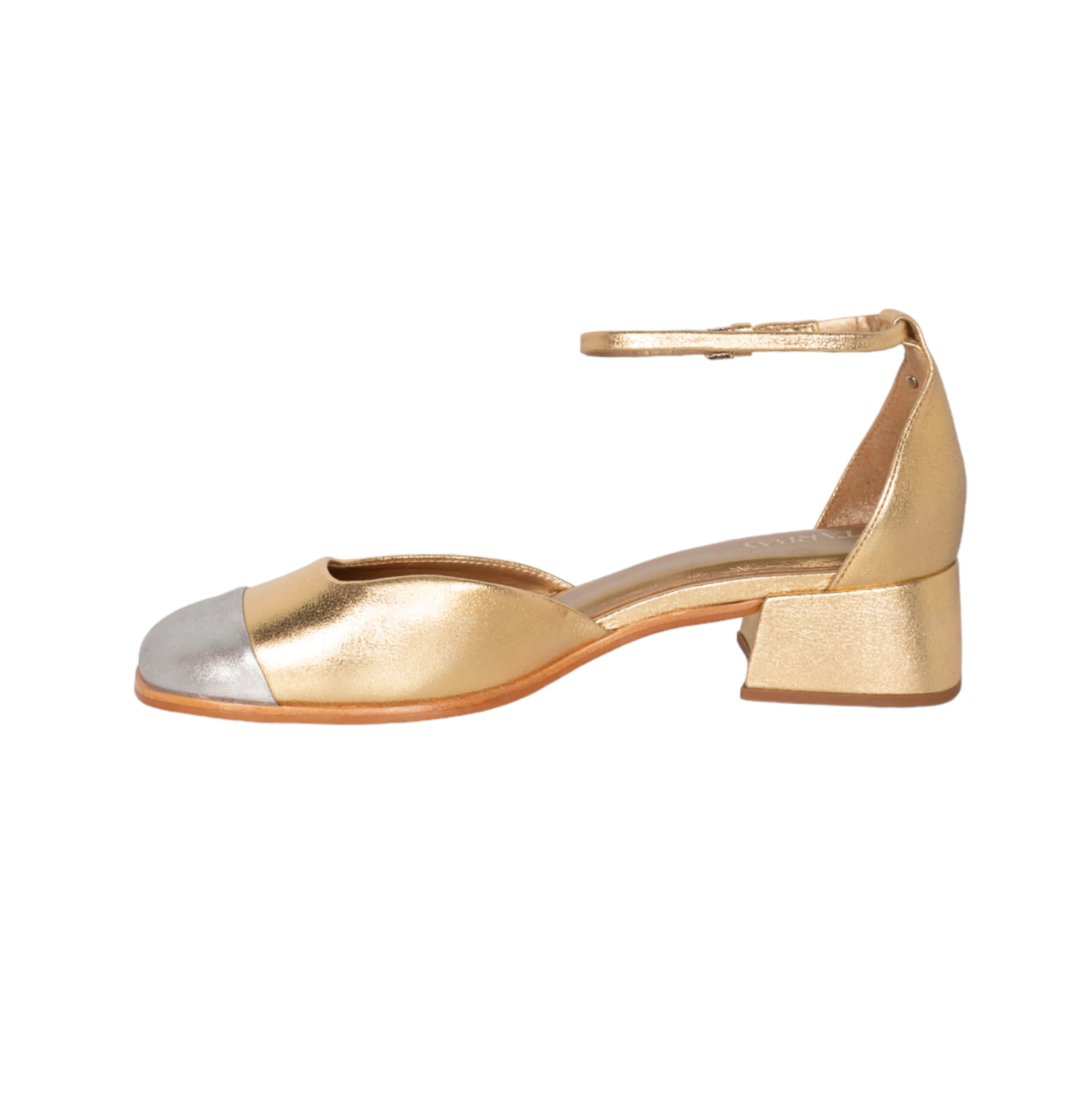 Giovanna Sandals - Gold & Silver