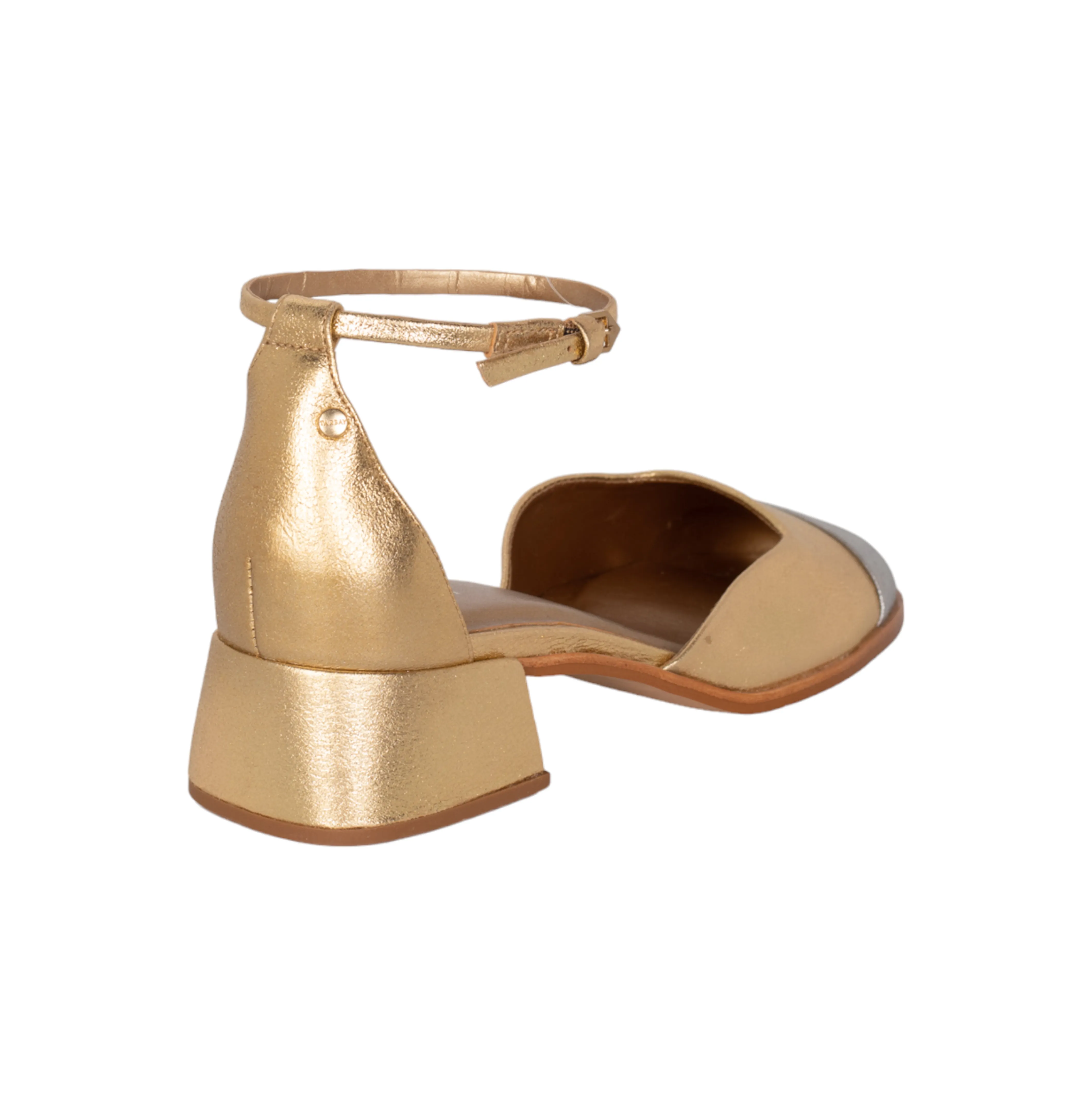 Giovanna Sandals - Gold & Silver