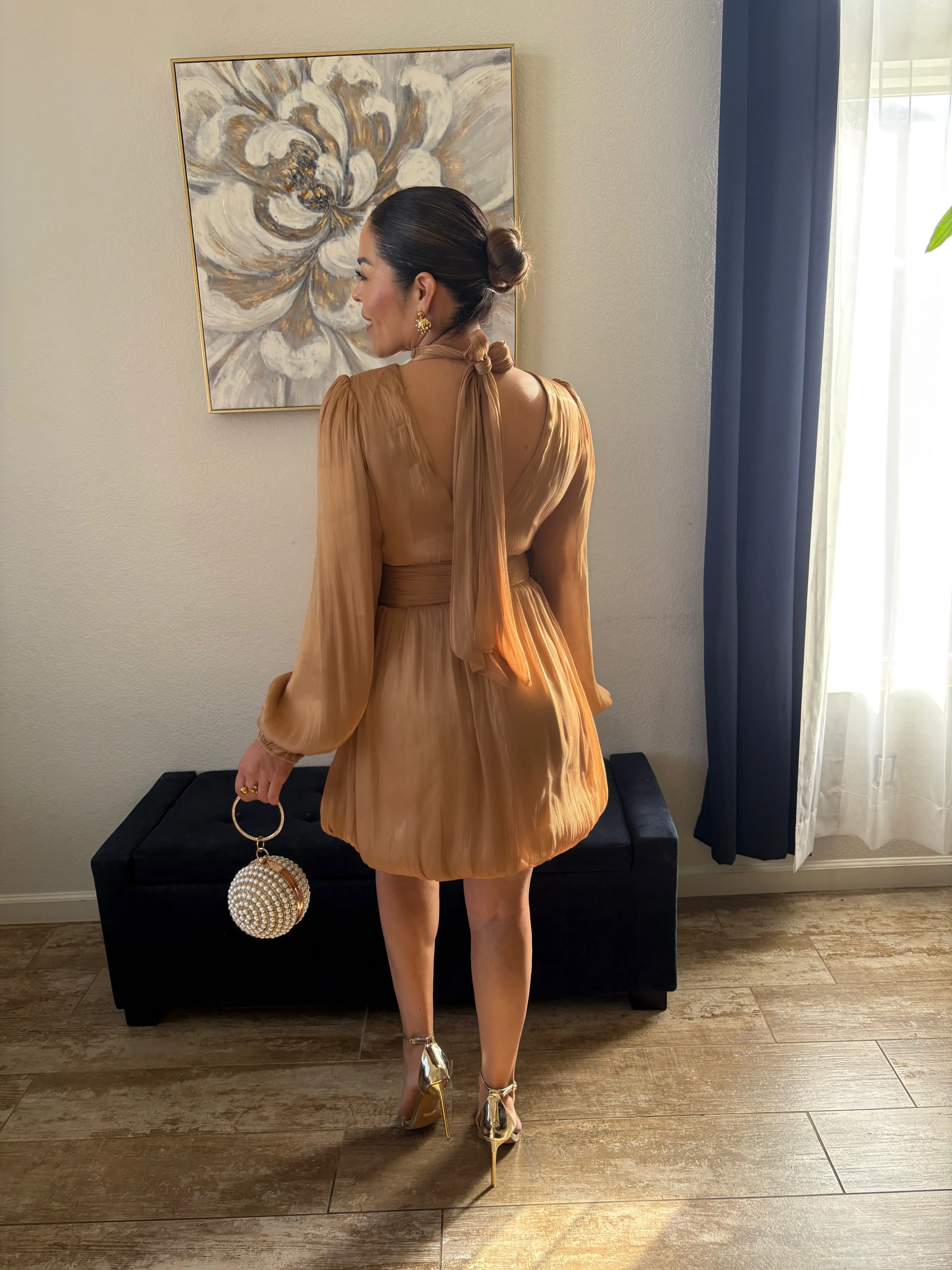 Golden Hour Glow Dress