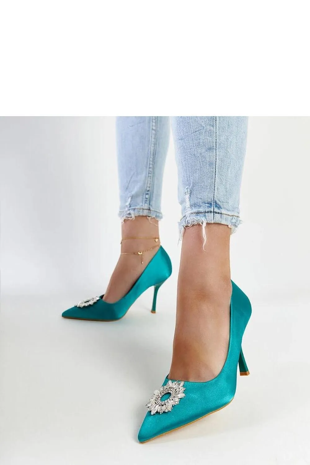Green Susegana high heels