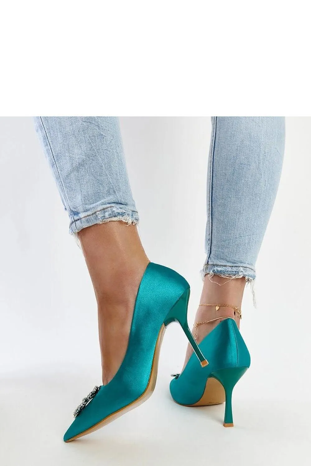 Green Susegana high heels