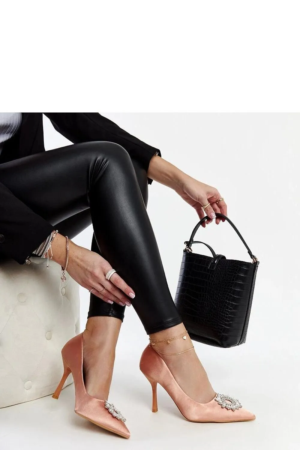 Green Susegana high heels