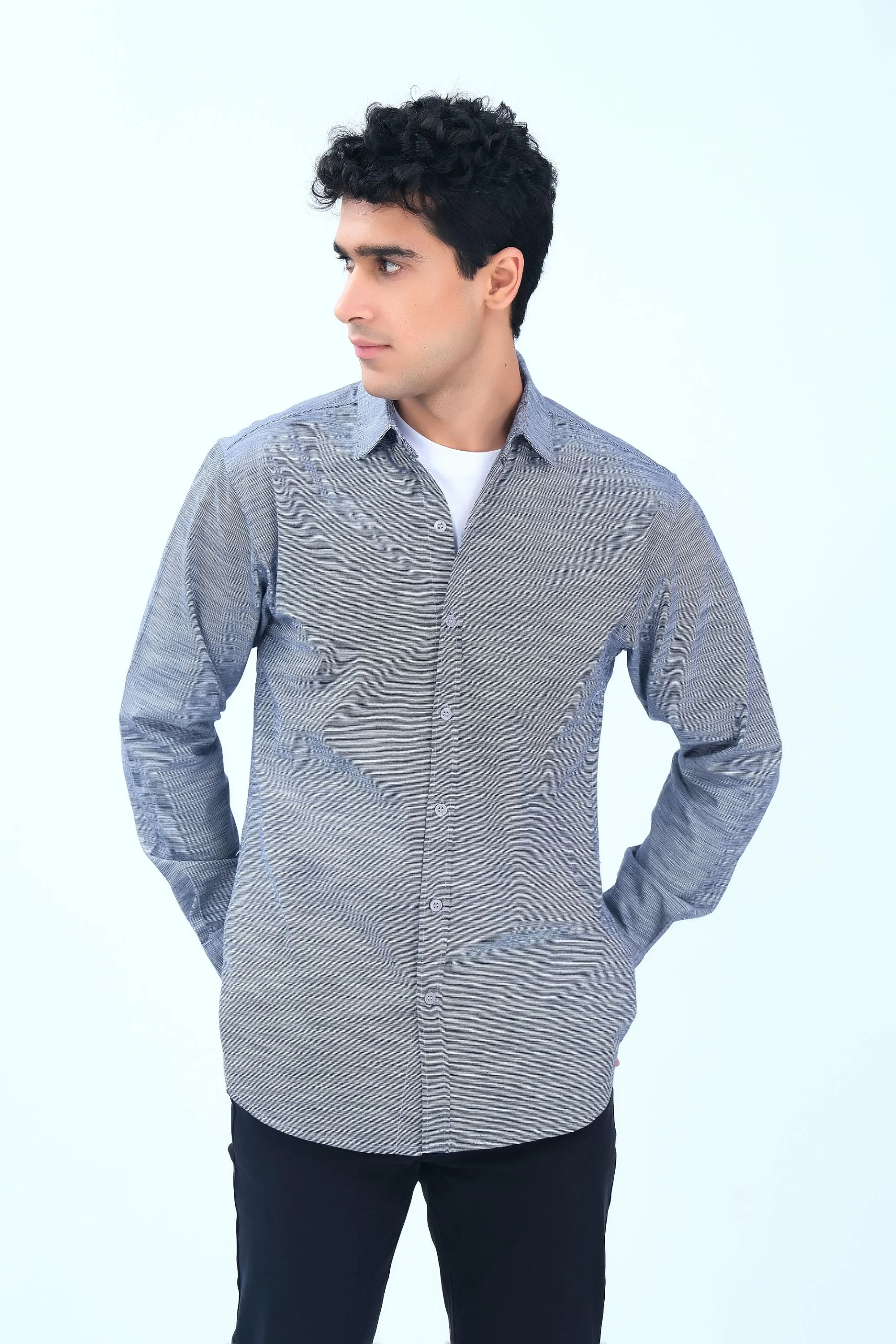 Grey Casual Shirt