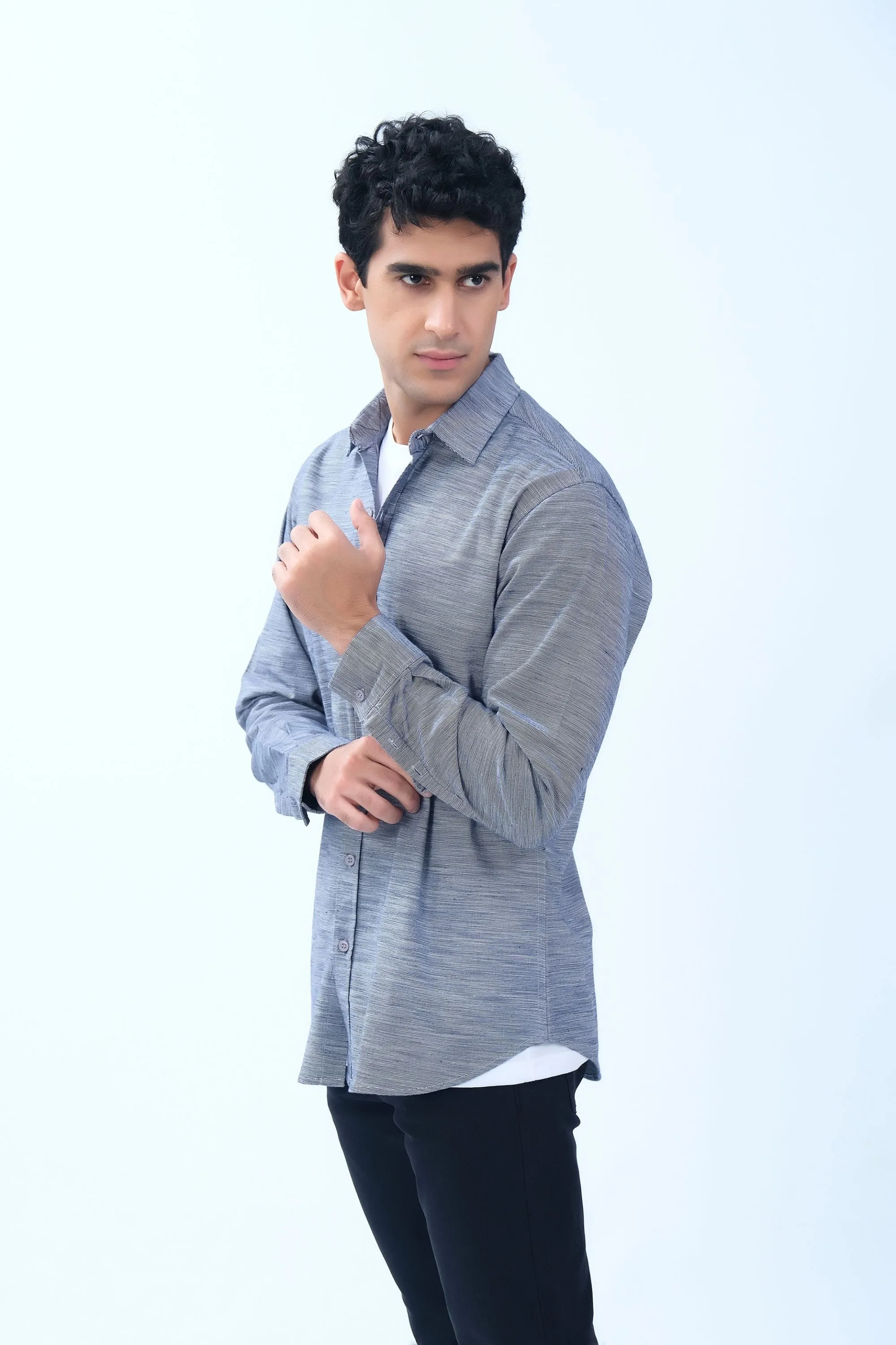 Grey Casual Shirt