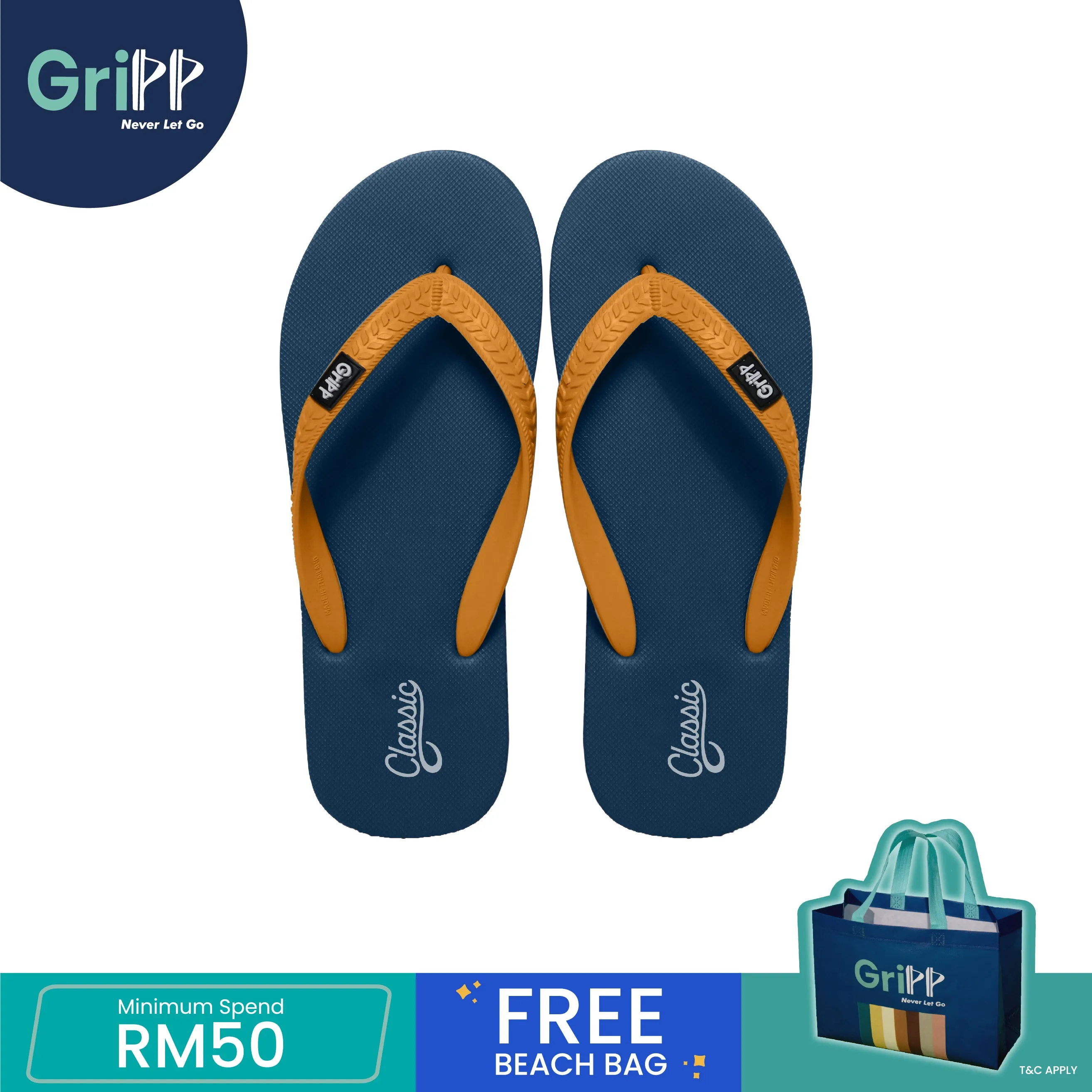 GriPP Sandal Classic (Unisex) – Comfortable Outdoor Sandals for Every Lifestyle (Model H)