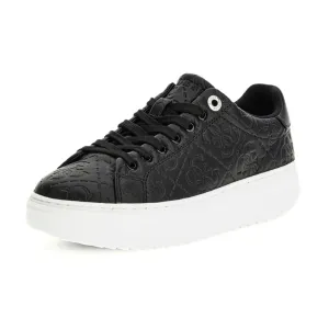 GUESS Denesa Embossed 4G Logo Sneakers - BLK
