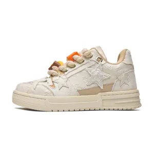 H-Block |Street Letter Stars Couple Casual Sneakers