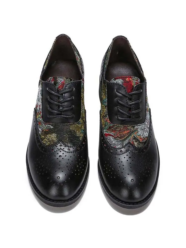 Handmade Leather Elegant Flat Shoes