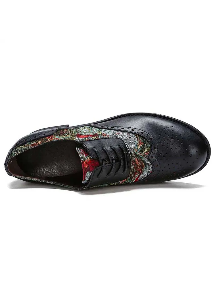 Handmade Leather Elegant Flat Shoes