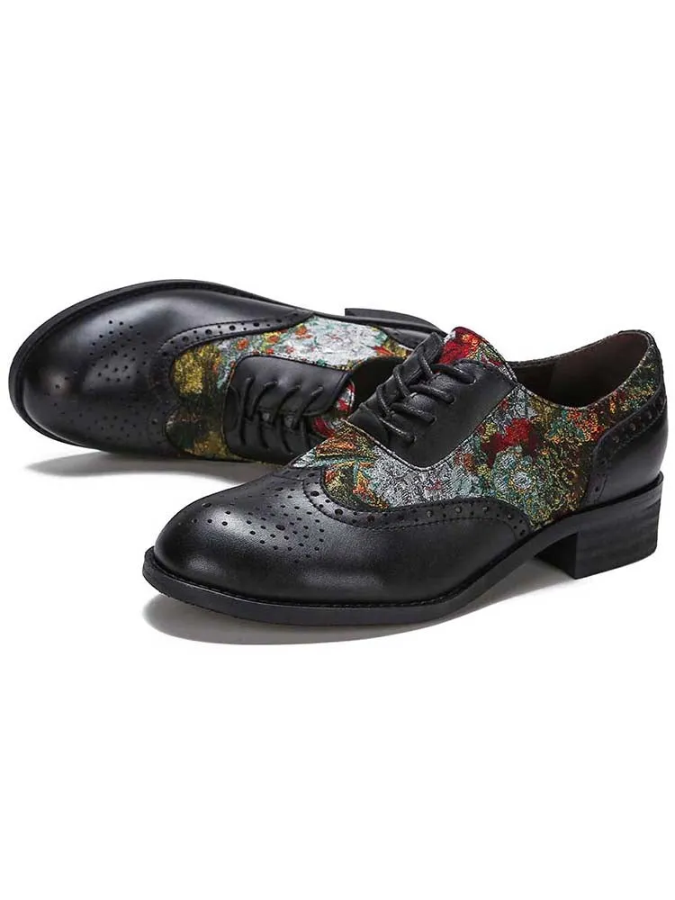 Handmade Leather Elegant Flat Shoes