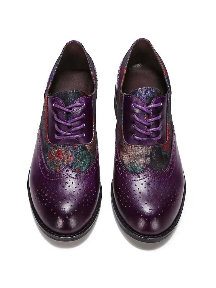 Handmade Leather Elegant Flat Shoes