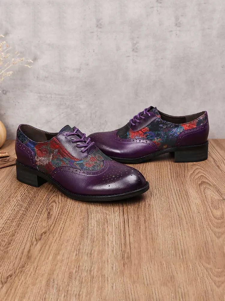 Handmade Leather Elegant Flat Shoes