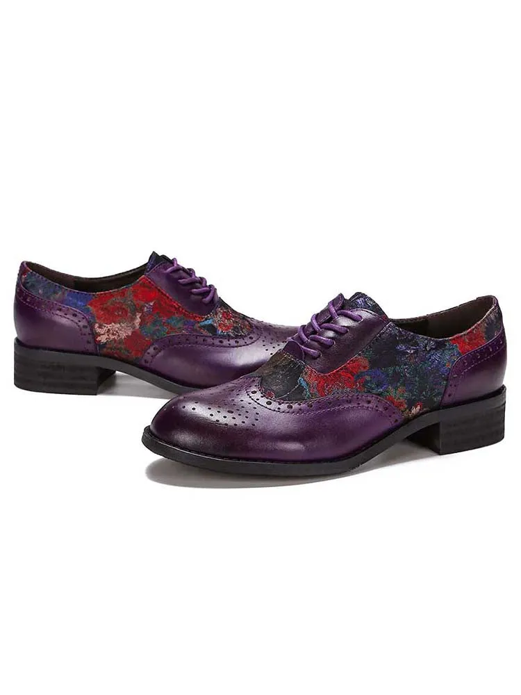 Handmade Leather Elegant Flat Shoes
