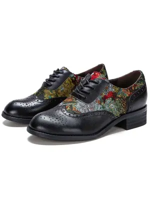 Handmade Leather Elegant Flat Shoes