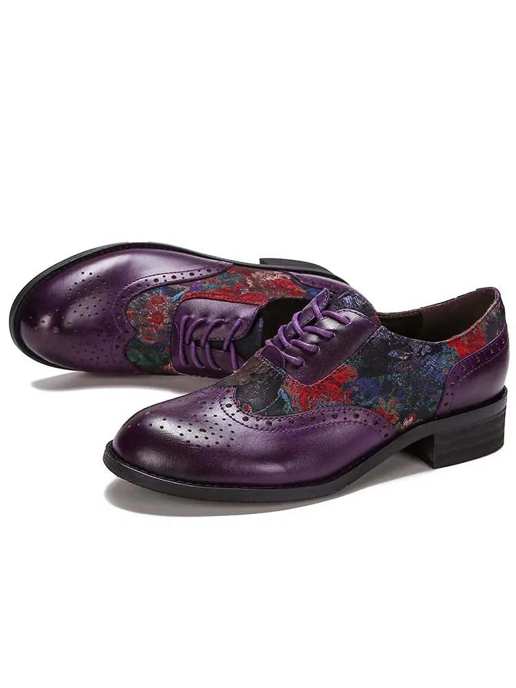 Handmade Leather Elegant Flat Shoes