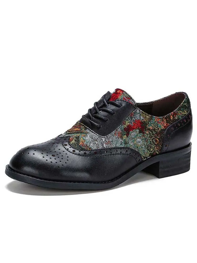 Handmade Leather Elegant Flat Shoes