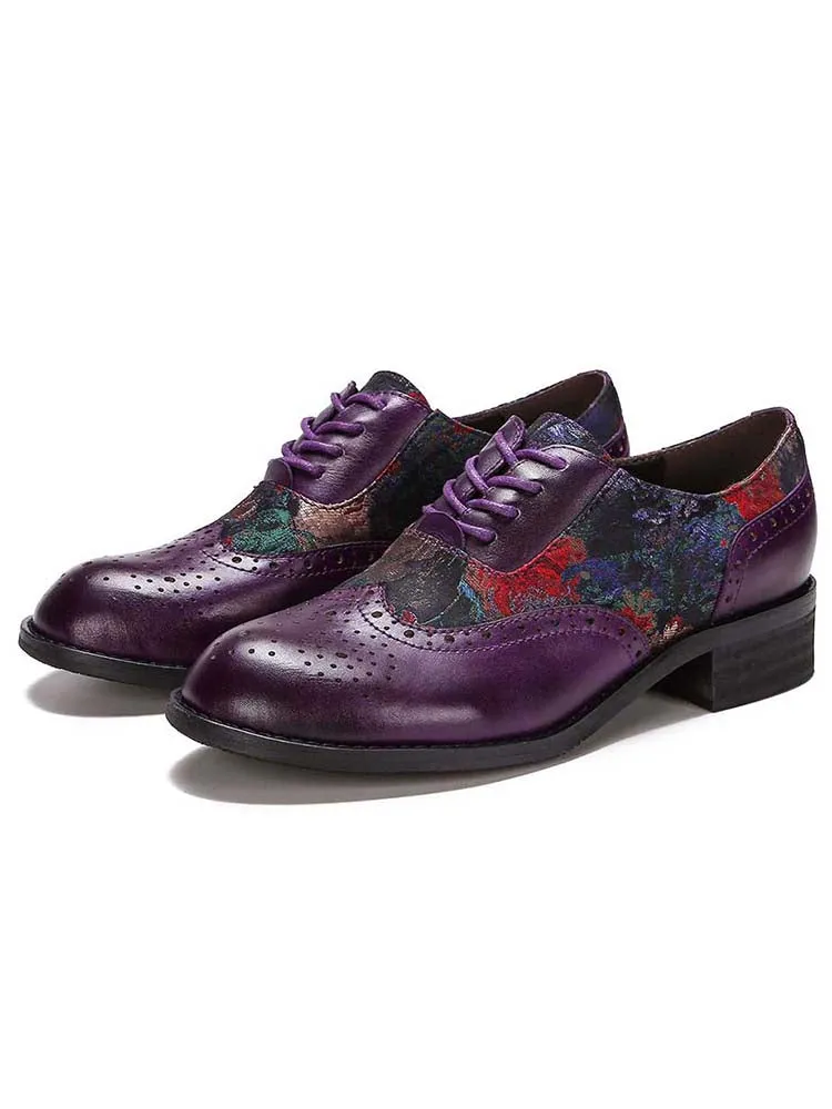 Handmade Leather Elegant Flat Shoes