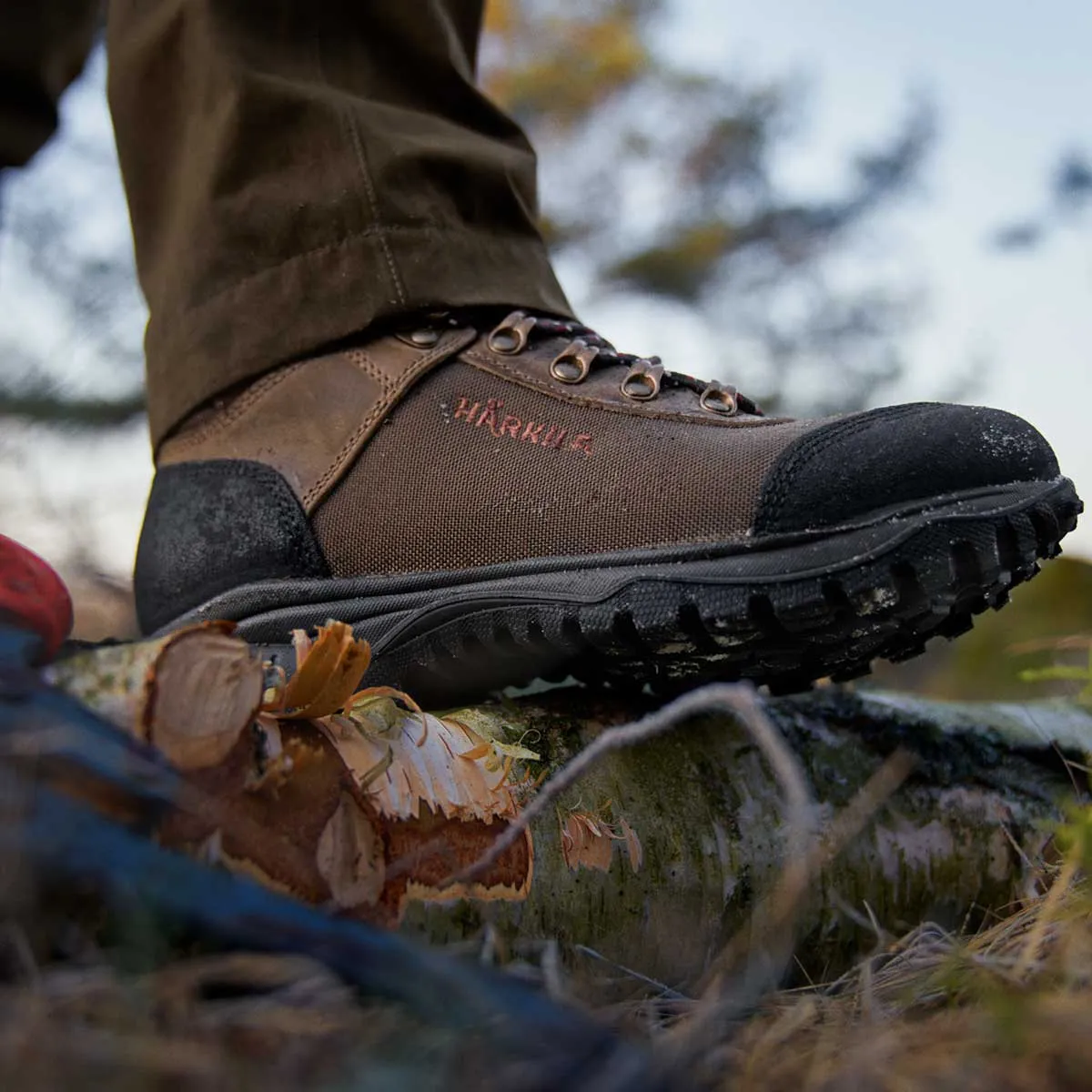 HARKILA Wildwood GTX Boots - Mens Gore-Tex Lined - Mid Brown