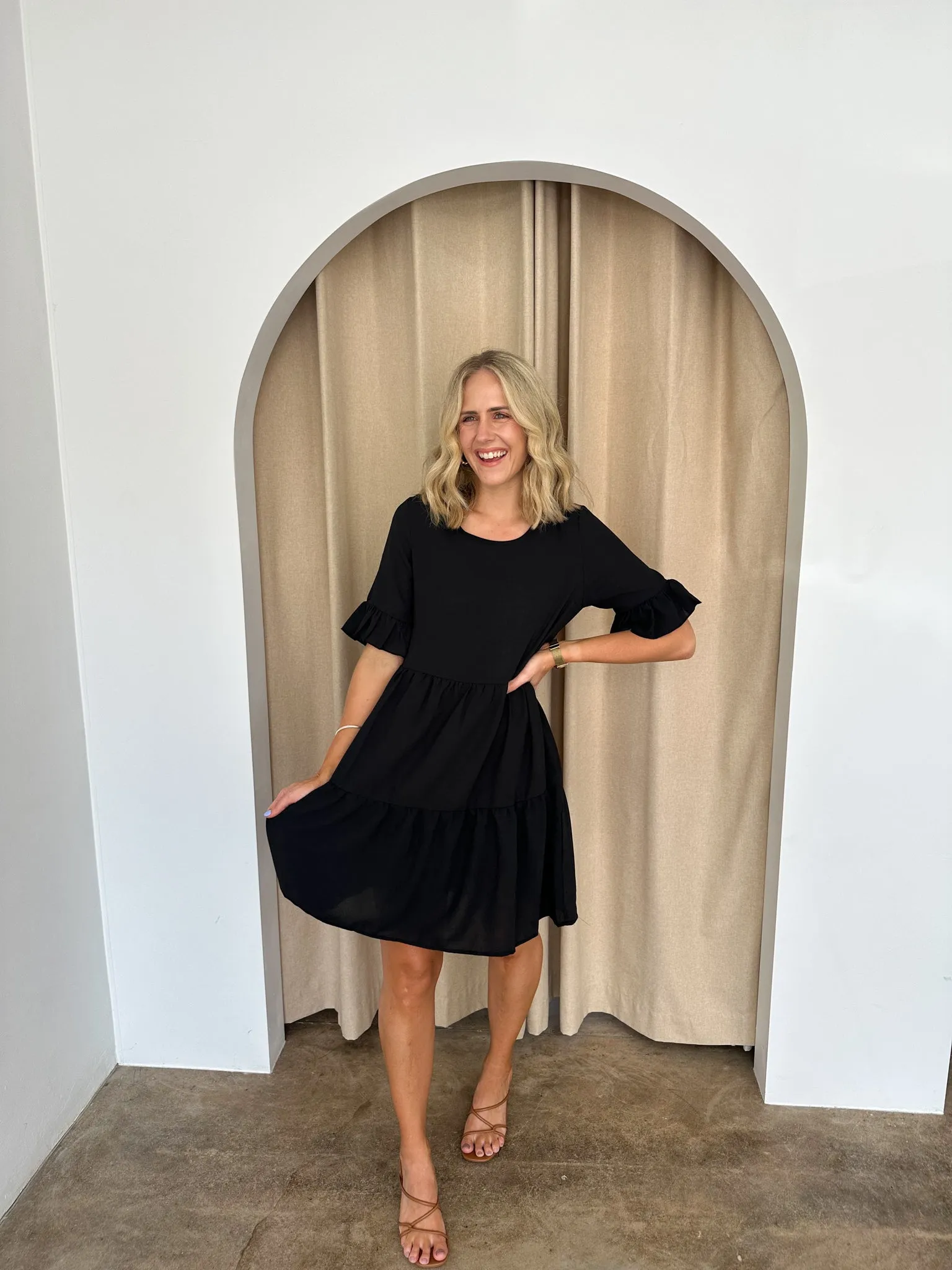 Hayden Dress -Black