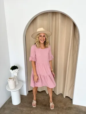 Hayden Dress -Blush