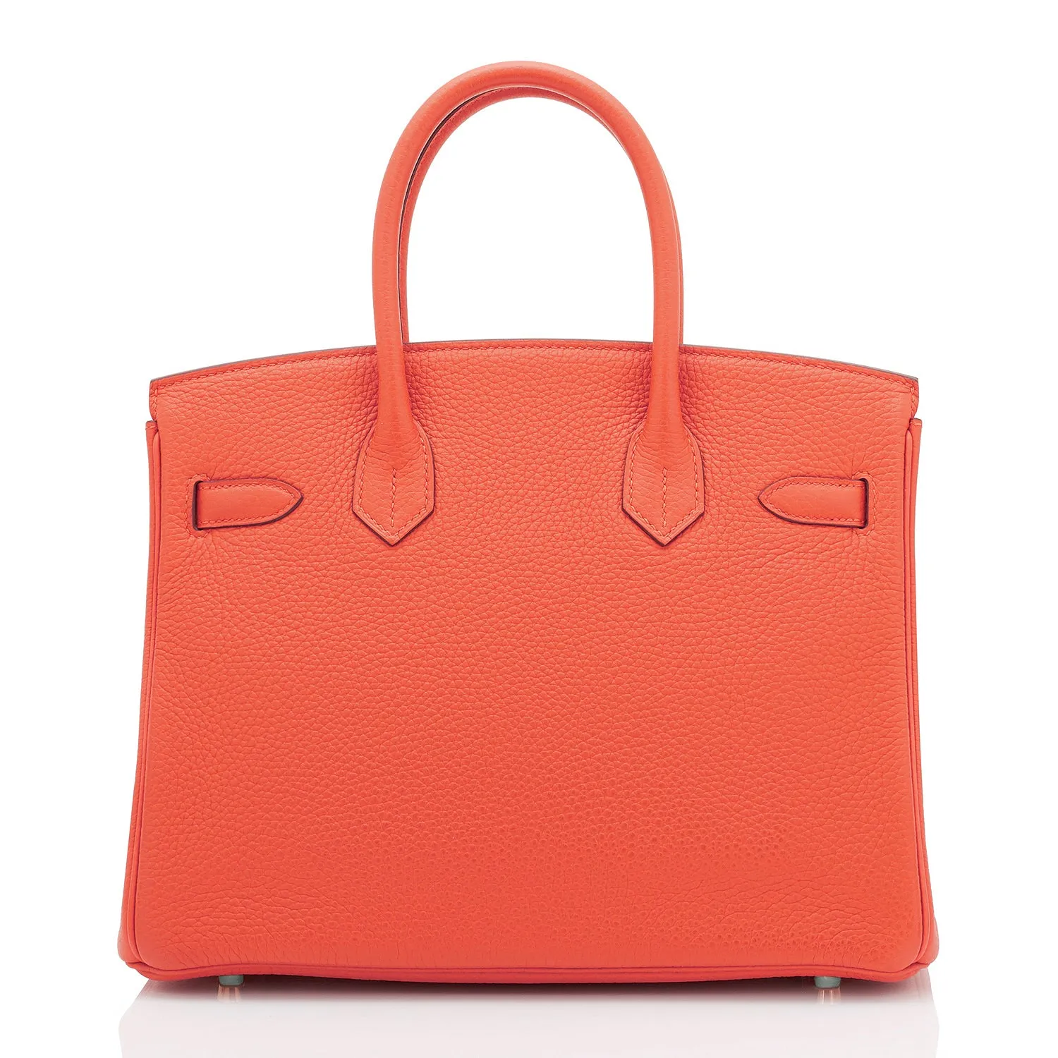 Hermes Birkin 30 Orange Poppy Verso Sanguine Birkin Bag U Stamp, 2022