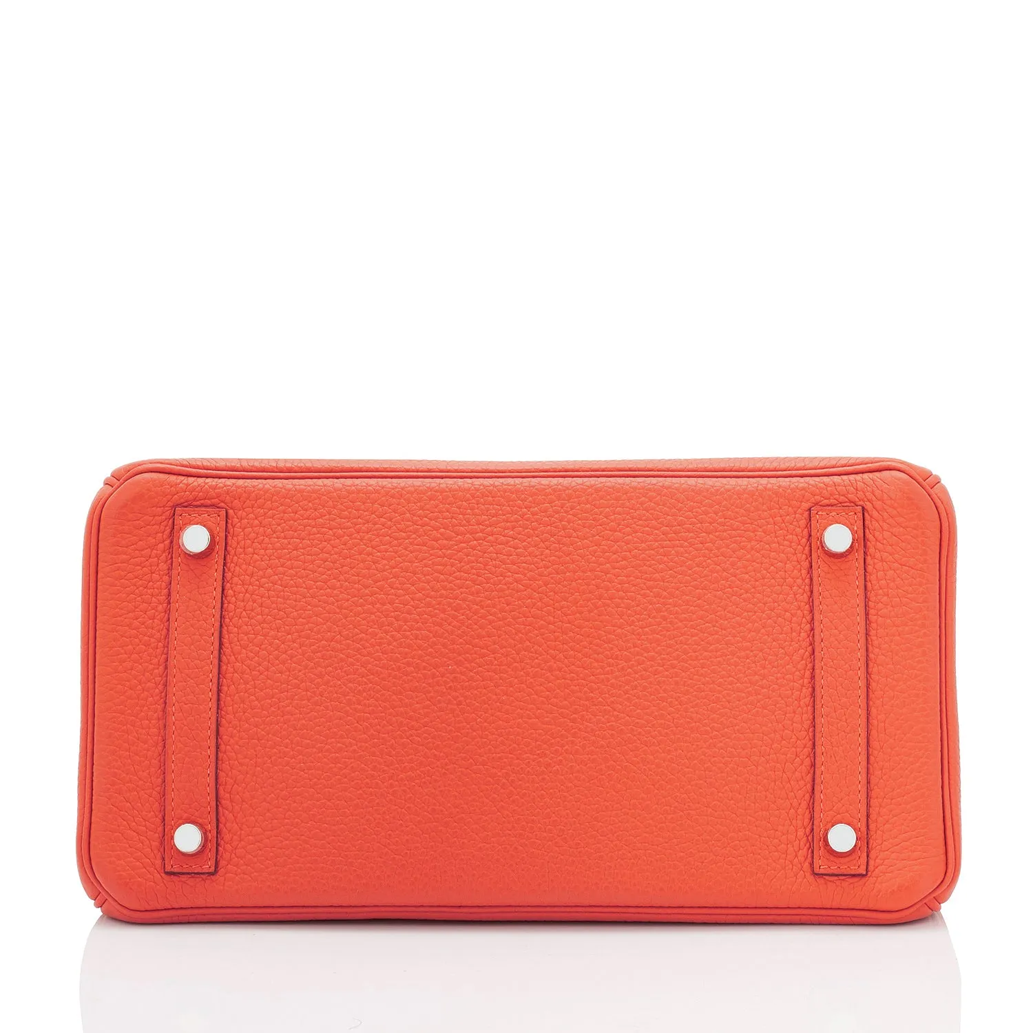 Hermes Birkin 30 Orange Poppy Verso Sanguine Birkin Bag U Stamp, 2022