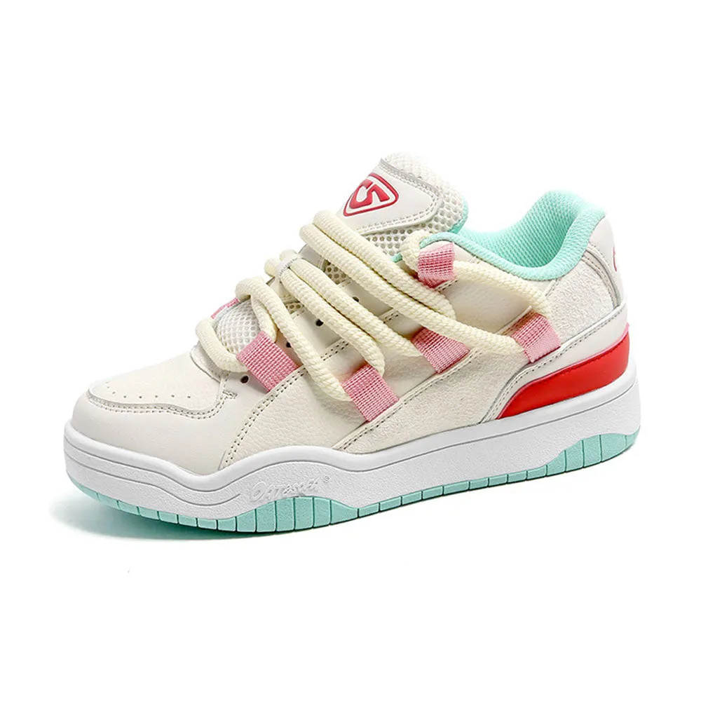 High Street Color block Couple Sneakers