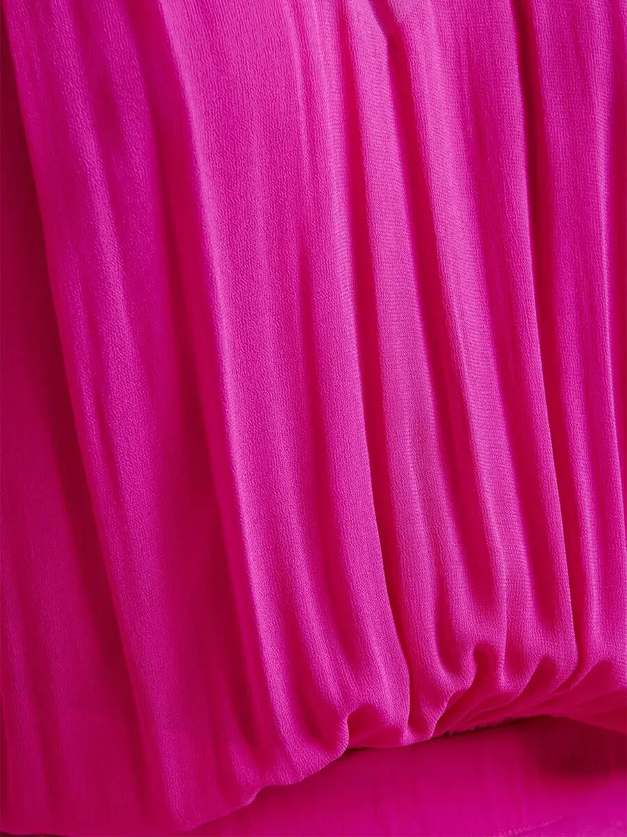 Hikart Dress - Bright Pink