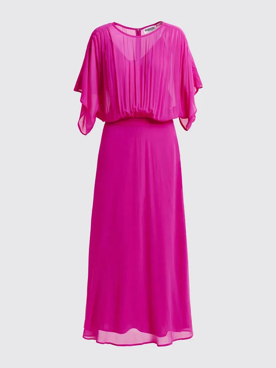 Hikart Dress - Bright Pink